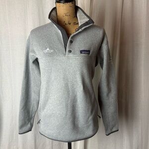 Patagonia Women’s Better Sweater Quarter Zip Gray Sz Small MONOGRAMMED